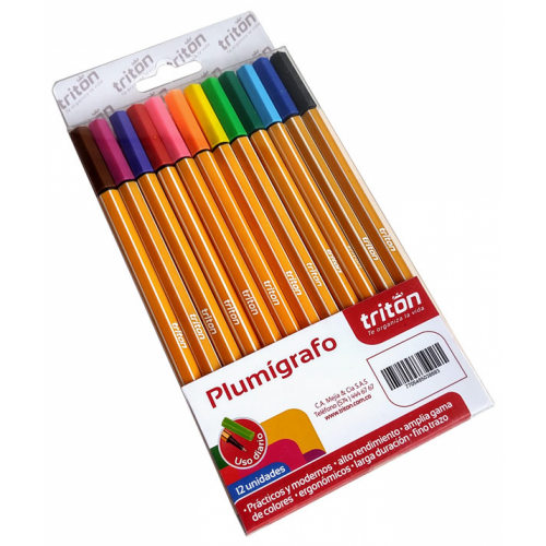 Plumígrafos de color
